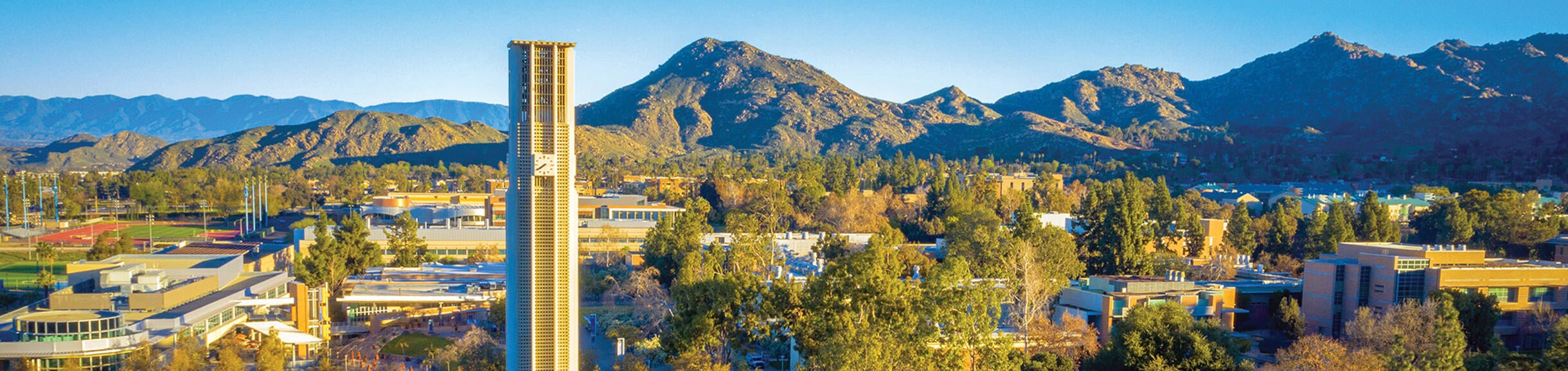 Aerial View of the UC Riverside Campus